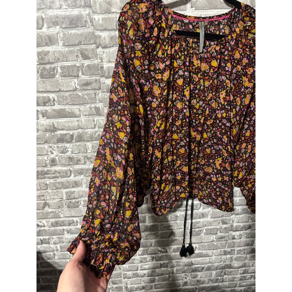 Anthropologie Pauline Balloon-Sleeved Blouse - Picture 2 of 4